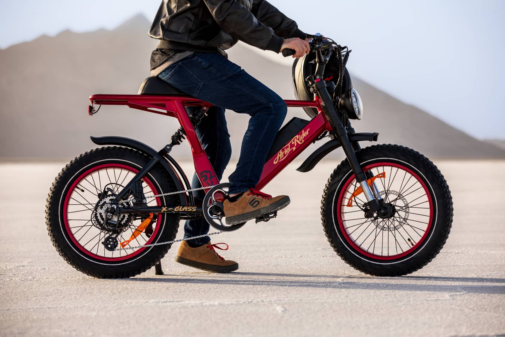 X-Class - 52V Electric Bike - Full Suspension - Fat Tire 1000w - Ariel Rider